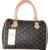 #1096 Gogo Damen Designer Handtasche Bowlingbag Braun