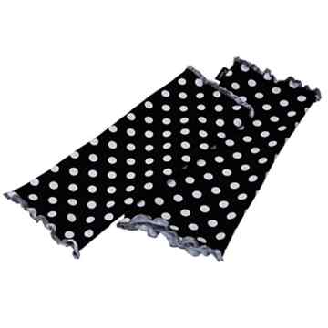 16005 | Leichte Pulswärmer, Stulpen „Serie ROCKABILLY“ Label brit-M, Handgearbeitet in unserem Atelier in Deutschland