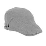 2-TECH Graue Schirmmütze Flatcap Gatsby Herrenmütze Damenmütze Sportmütze Mütze Golfermütze Irish Hunting Herren Damen