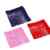 3-er Set Kopf-/Halstuch Bandana 53×53 cm je 1 x blau/schwarz, rot, rosa von ReiTrade -