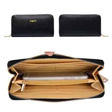 3 Teiliges Damen Handtaschenset Vintage Leder Henkeltasche Crossbody Tasche Handgelenktasche(Rosy) -