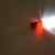 4 x Sicherheitslicht, Light Guard 2, Leuchtstab mit Taschenlampe, rot/weiss -