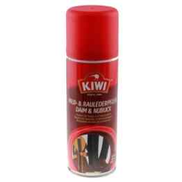 4,95EUR/100ml Kiwi Raulederspray Wildlederspray Pflege Spray 200ml Braun