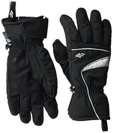 4F Skihandschuhe Snowboardhandschuhe für Damen und Herren mit warmem Isolationsmaterial THINSULATE, wind- und wasserabweisendem INNER-TECH Material ideal für Ski- und Snowboardfahren, REM030