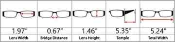 5 Stuecke Federscharniere 80er Lesebrille Sonne Leser -