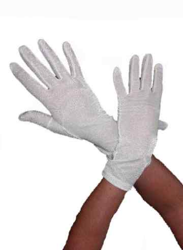 50971 Kurze Satin Handschuhe Modana -one size- -