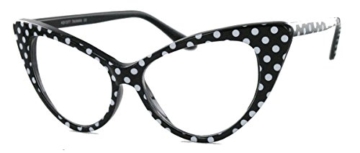 50er Jahre Damen Brille Cat Eye Nerdbrille Klarglas Brillengestell FARBWAHL KE