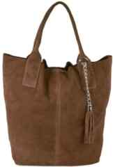 „Traggy“ Shopper/ Henkeltasche Wildleder (41bx37hx20t cm), NEU jetzt mit Innenfutter !!!