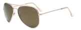 ALWAYSUV Unisex Aviator Spiegel Polarisierte Linse Metall Rahme Metall-Bügel Piloten Sonnenbrillen