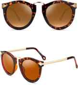ATTCL Damen Vintage Mode Wayfarer polarisiert Sonnenbrille Damen