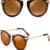 ATTCL Damen Vintage Mode Wayfarer polarisiert Sonnenbrille Damen