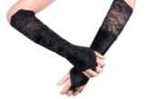 Abend Gothic Victorian Ärmel 32 cm Lange