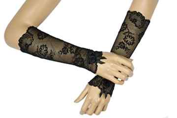 Abendmode Gothic Romantic Ärmel 20 cm Lange