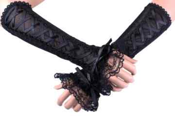 Abendmode Gothic Victorian Ärmel 28 cm Lange