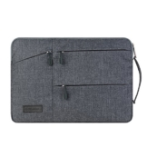 Acxeon Business Laptop Netebook Hülle Sleeve Tasche einfachen Stil Wasserabweisendes Nylongewebe Notebook Sleeve für MacBook Air / Pro Retina, Surface pro4, Ultrabook /Netbook (13.3″, Grau)