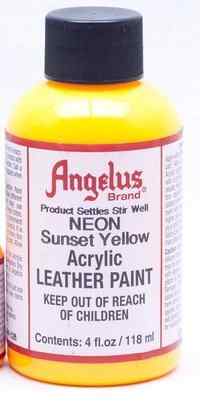 Angelus Neon Acryl Leder Farbe