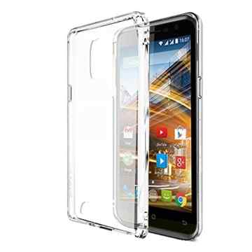 Archos 50C Neon PROTEKTOR case TPU HALF transparent Tasche Hülle – Zubehör Etui cover Archos 50C Neon – XEPTIO accessoires