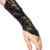 Armstulpen aus Satin mit Stickereien und Perlen – perfekt für Hochzeit, Party, Abend, Karneval, Fasching – A12060