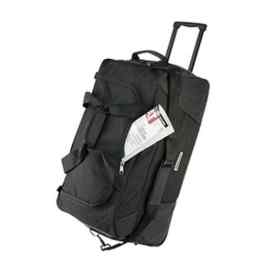 AspenSport Reisetrolley Milano, Rollenreisetasche, schwarz, 66 x 35 x 32 cm, 73 Liter, AB03W06