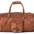 BERLINER BAGS Texas XL Geräumige Reisetasche Sport-tasche Weekender Wochenendtrip Handgepäck Freizeittasche Gymbag aus Leder Damen Herren Qualität Vintage Design Neu Braun Groß 60 cm 45 liter
