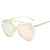 BVAGSS Mode Damen Sonnenbrille Unregelmäßige Polygon UV-Schutz Sonnenbrillen