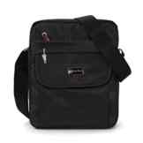 Bag Street Umhängetasche Crossover Schultertasche Polyester schwarz OTJ253S