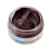 Bama Leder Pflegecreme 50ml Tiegel Glas für Lederfarbe AUBERGINE