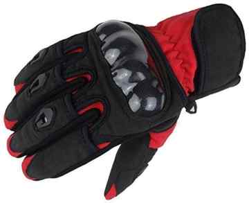 Bangla 5000 Motorradhandschuh Motorrad Handschuhe Sommer Schwarz Rot