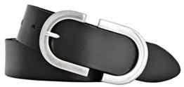 Bernd Götz Damen Leder Gürtel 30 mm schwarz Rindleder kürzbar Damengürtel