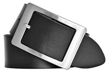 Bernd Götz Damen Leder Gürtel 40 mm schwarz Nappaleder kürzbar Damengürtel