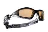 Bolle Tracker 2/II Safety Glasses – Yellow Lens, Retaining Cord & Storage Pouch