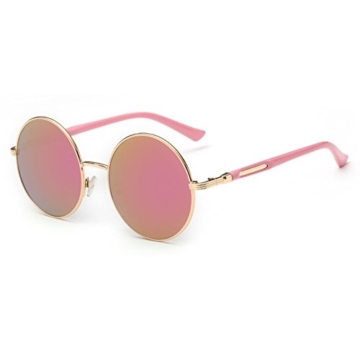 Botetrade Sommer Art Vintage Sonnenbrillen Runde Frau Brillen