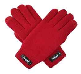 Bruceriver Damen Rein Wolle Strickhandschuhe mit Thinsulate Futter und Elastisch Rippe Strickstulpe