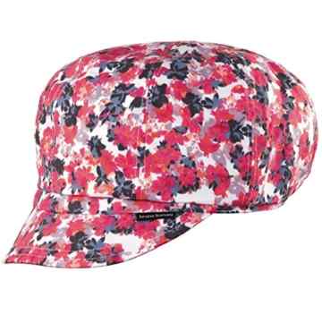 Bruno Banani – Damen – Ballonmütze Cap Schirmmütze – Blütenmuster