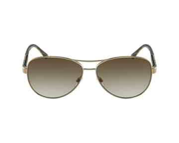 Burberry Damen BE 3080 Aviator Sonnenbrille