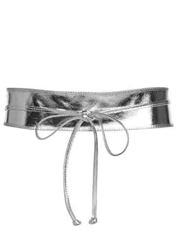 CASPAR GU285 Damen Leder Wickelgürtel