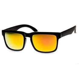 CASPAR PREMIUM Unisex Wayfarer Brille / Sonnenbrille mit gefrostetem Rahmen – viele Farben – SG018