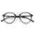 CGID Classic Nerdbrille Nostalgie Pantobrille Streberbrille Hornbrille clear lens Damen Herren