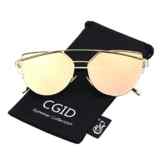 CGID Moderne Modische Spiegel Polarisierte Katzenauge Sonnenbrille Brille UV400