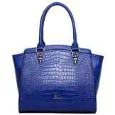 CLUCI Damen Leder Handtaschen Krokodilmuster Umhängetasche Top-Griff Handtasche