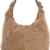 CNTMP, Damen Handtaschen, Hobo-Bags, Schultertaschen, Beutel, Beuteltaschen, Trend-Bags, Velours, Veloursleder, Wildleder, Leder Tasche, DIN-A4, 44x36x4cm (B x H x T)
