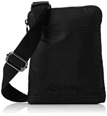 Calvin Klein Jeans Herren Metro Mini Flat Umhängetaschen, 19x15x3 cm