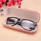 Charminer rentabilität floral sonnenbrille schwer brillen fall eyewear beschützer box beutel tasche pink