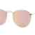 Cheapass Sonnenbrille Rund Metall Verspiegelt UV400 Damen Herren