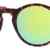 Cheapass Sonnenbrille Runde Gläser Braun Leopard Animal Print Rund Vintage Damen Herren