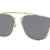 Cheapass Sonnenbrille Runde Gläser Transparent Verspiegelt Modern Designer Brille Unisex