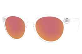 Cheapass Sonnenbrille Schwarz Blau Rund Verspiegelt Retro Unisex