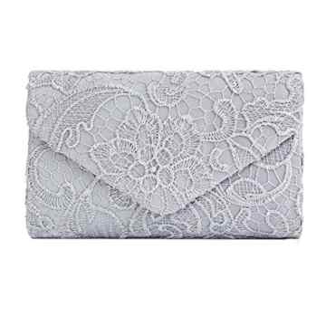 Clasichic Damen Frauen elegant Clutch Bag Abendtasche Spitze Handtasche