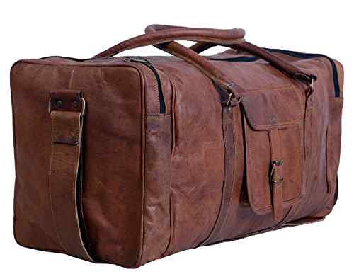 Gusti Leder Nature "Henry" Reisetasche Weekender Dunkelbraun R4