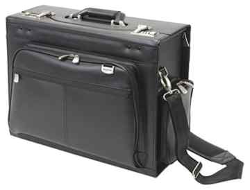 DICOTA AeroCase new Pilotenkoffer schwarz Toploader fuer Notebooks bis 15,4 Zoll 39,12cm